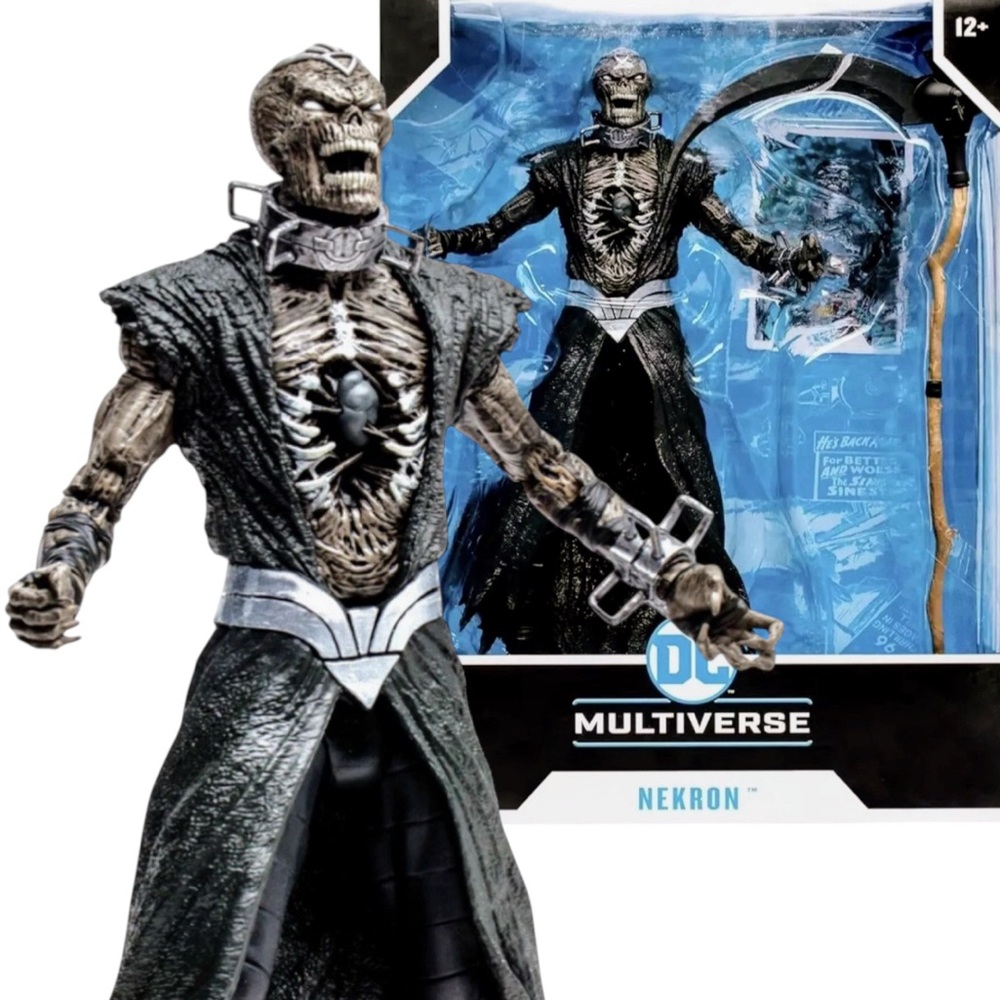 DC Multiverse Nekron Blackest Night 7” Action Figure McFarlane Toys. Collectible